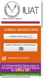 Mobile Screenshot of micorreo.uat.edu.mx