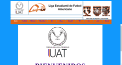 Desktop Screenshot of lufa.uat.edu.mx