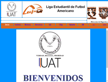 Tablet Screenshot of lufa.uat.edu.mx