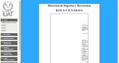 Desktop Screenshot of deportes.uat.edu.mx