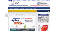 Desktop Screenshot of portal.comerciolaredo.uat.edu.mx