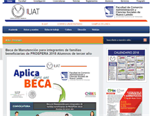 Tablet Screenshot of portal.comerciolaredo.uat.edu.mx